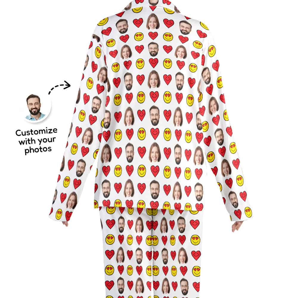 emoji pajamas back