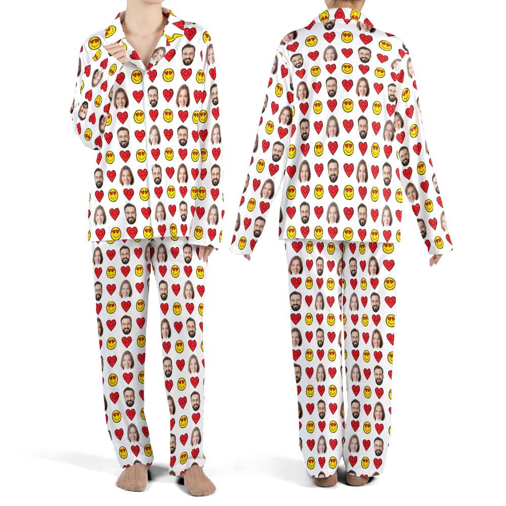 emoji pajamas set