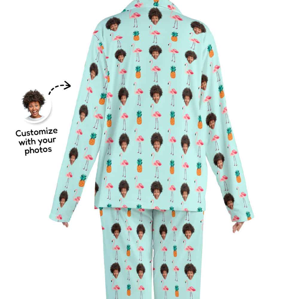 Fun Flamingos - Long Sleeve Pajamas - Image 3