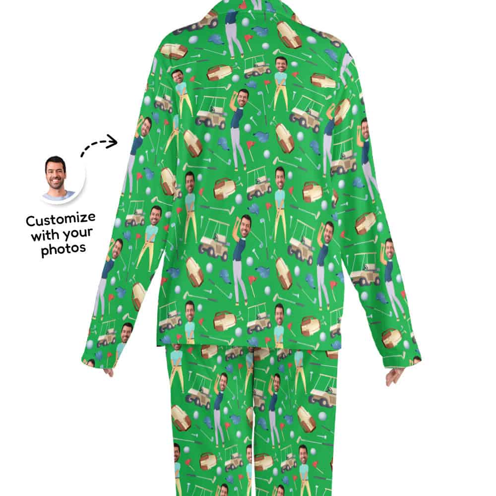 golf pajamas back