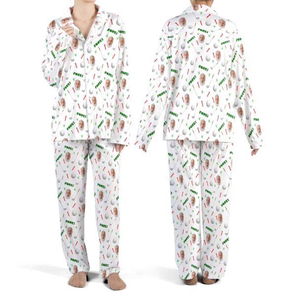 golf themed pajamas set