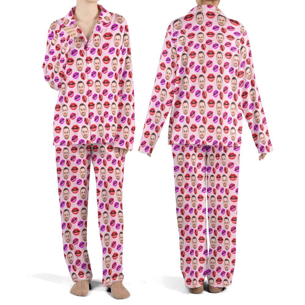 lips pajamas set