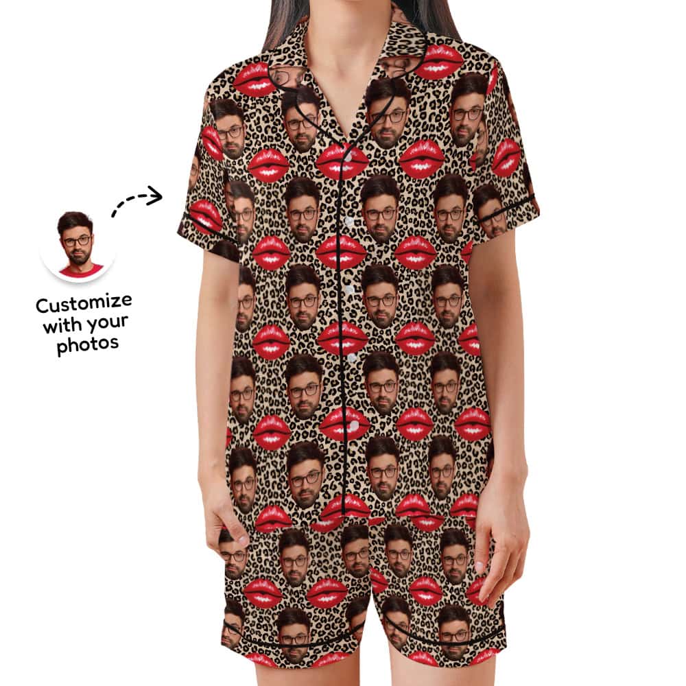 Animal Print Photo Pajamas
