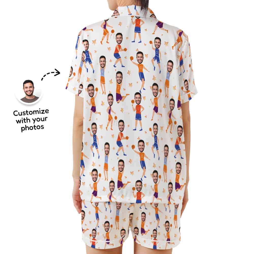 Basketball Fan Pajamas back