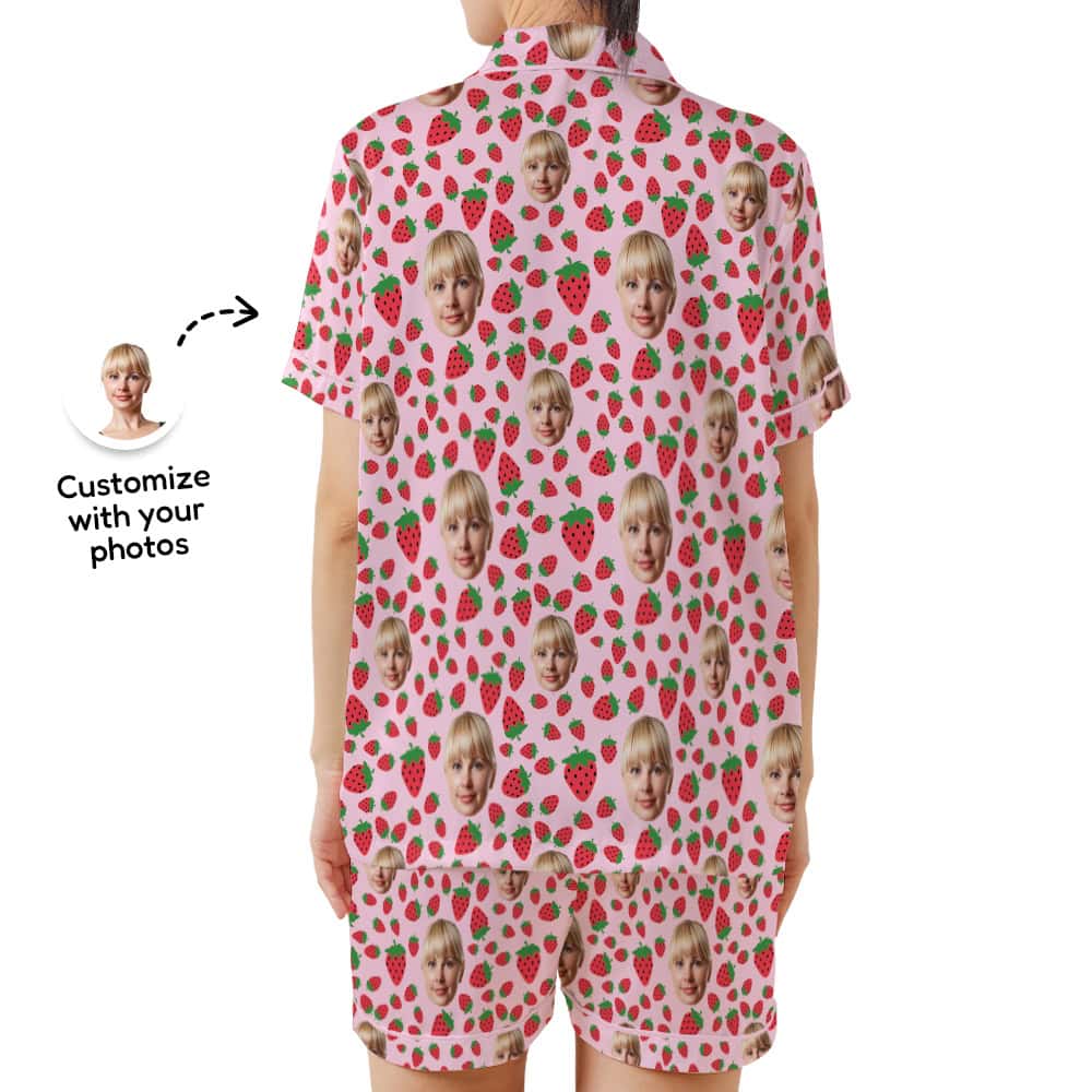 Berry Print Pajamas back