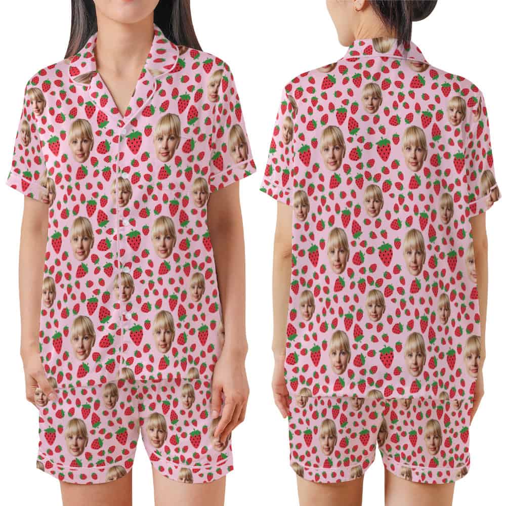 Berry Print Pajamas set