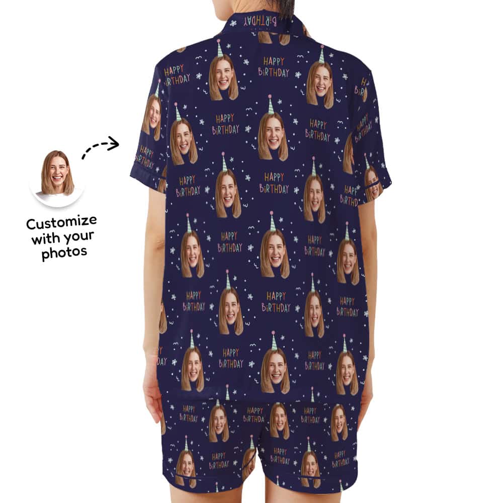Birthday Celebration Pajamas back