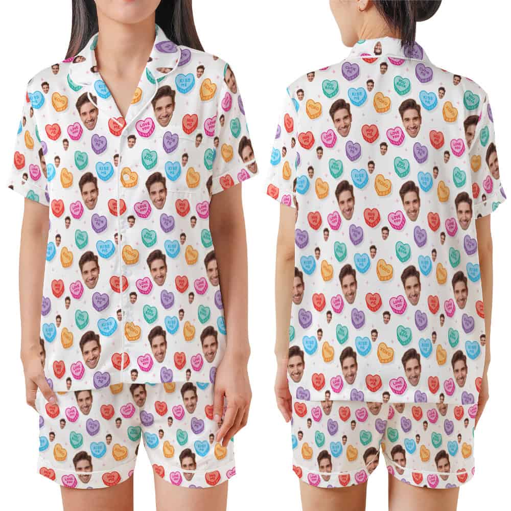Couples Valentine Sleepwear set