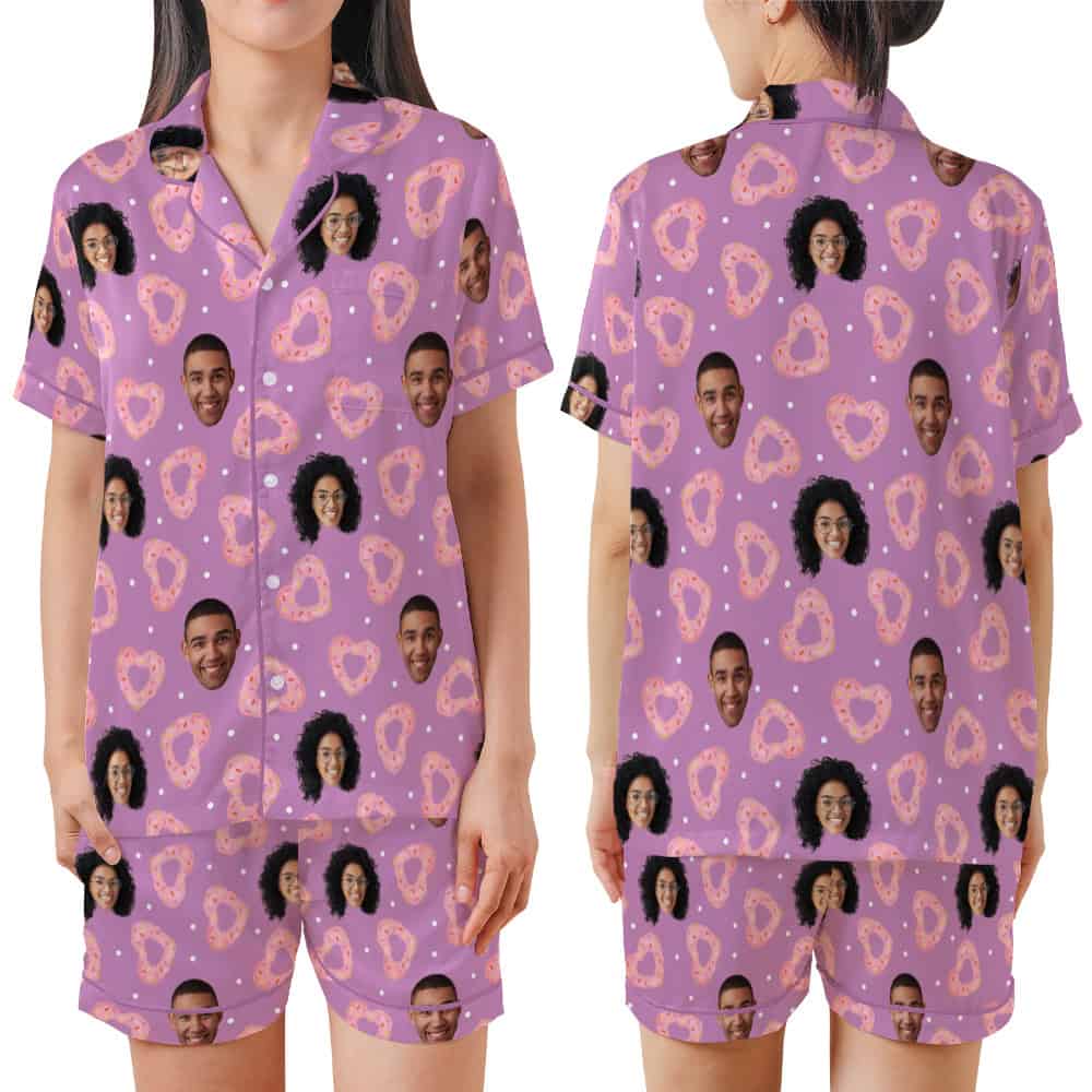 Custom Donut Pajamas set