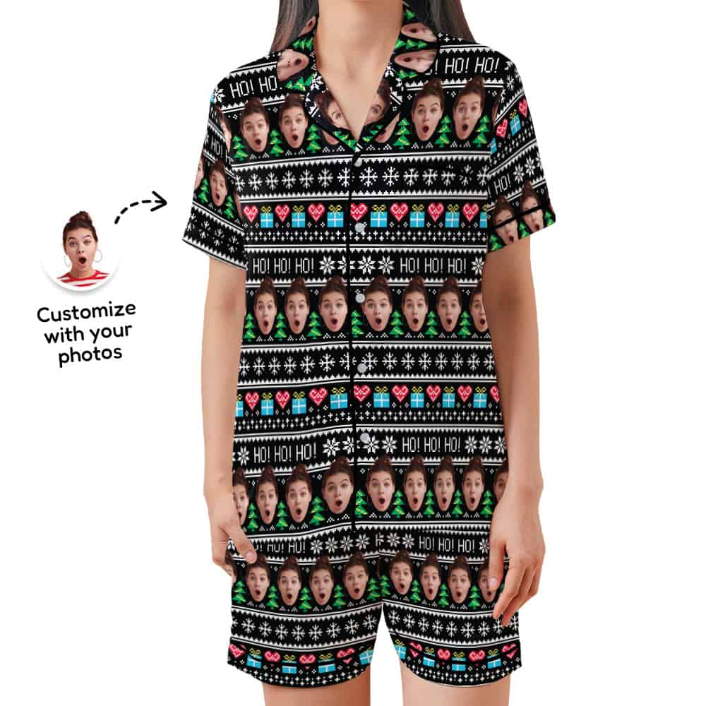 Custom Face Christmas Pajamas