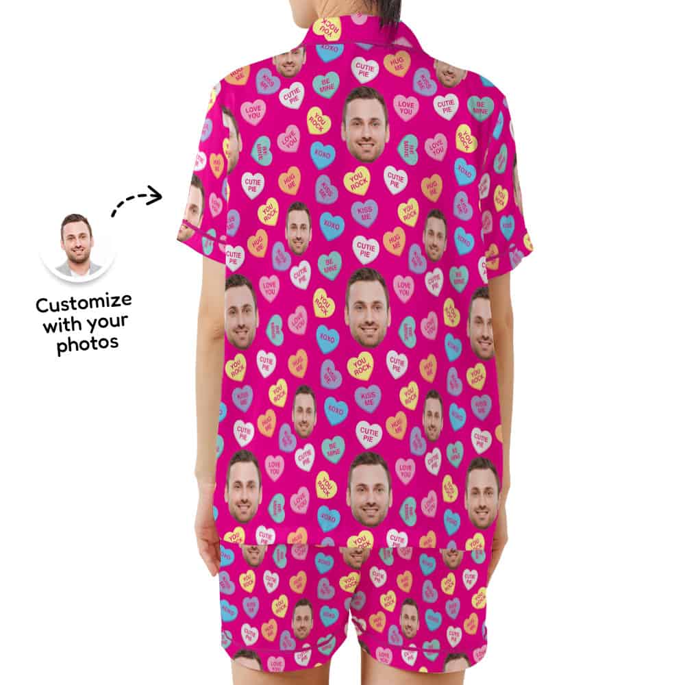 Custom Photo Pajamas back