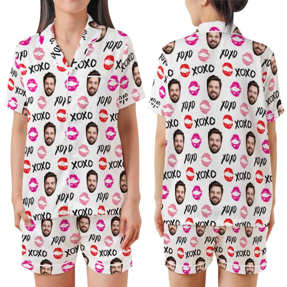 Custom Valentine Pajamas set