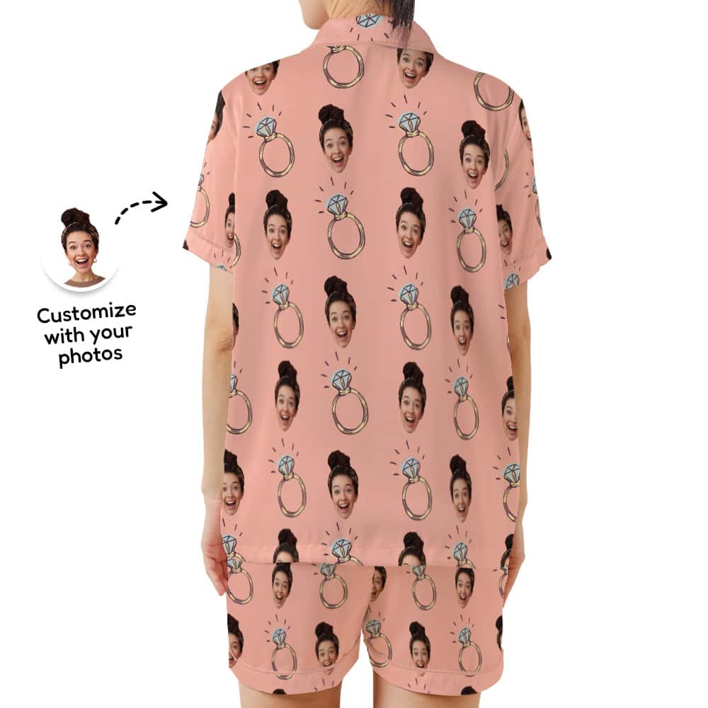 Engagement Ring Pajamas back