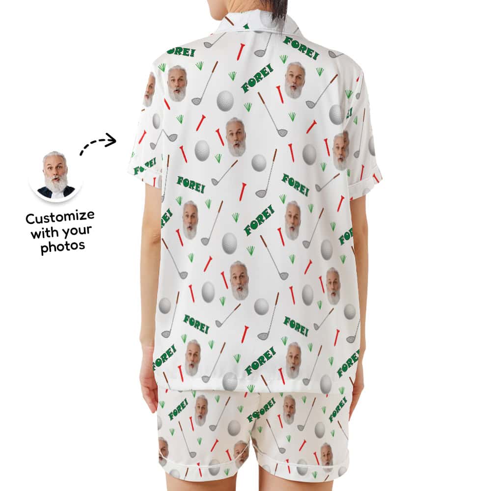 Golf Lover Pajamas back