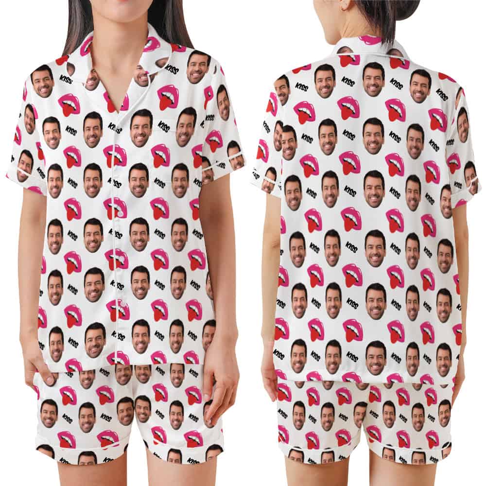 Kiss Print Pajamas set