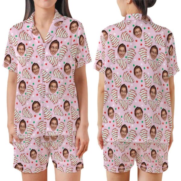 Little Debbie Christmas Tree Pajamas set