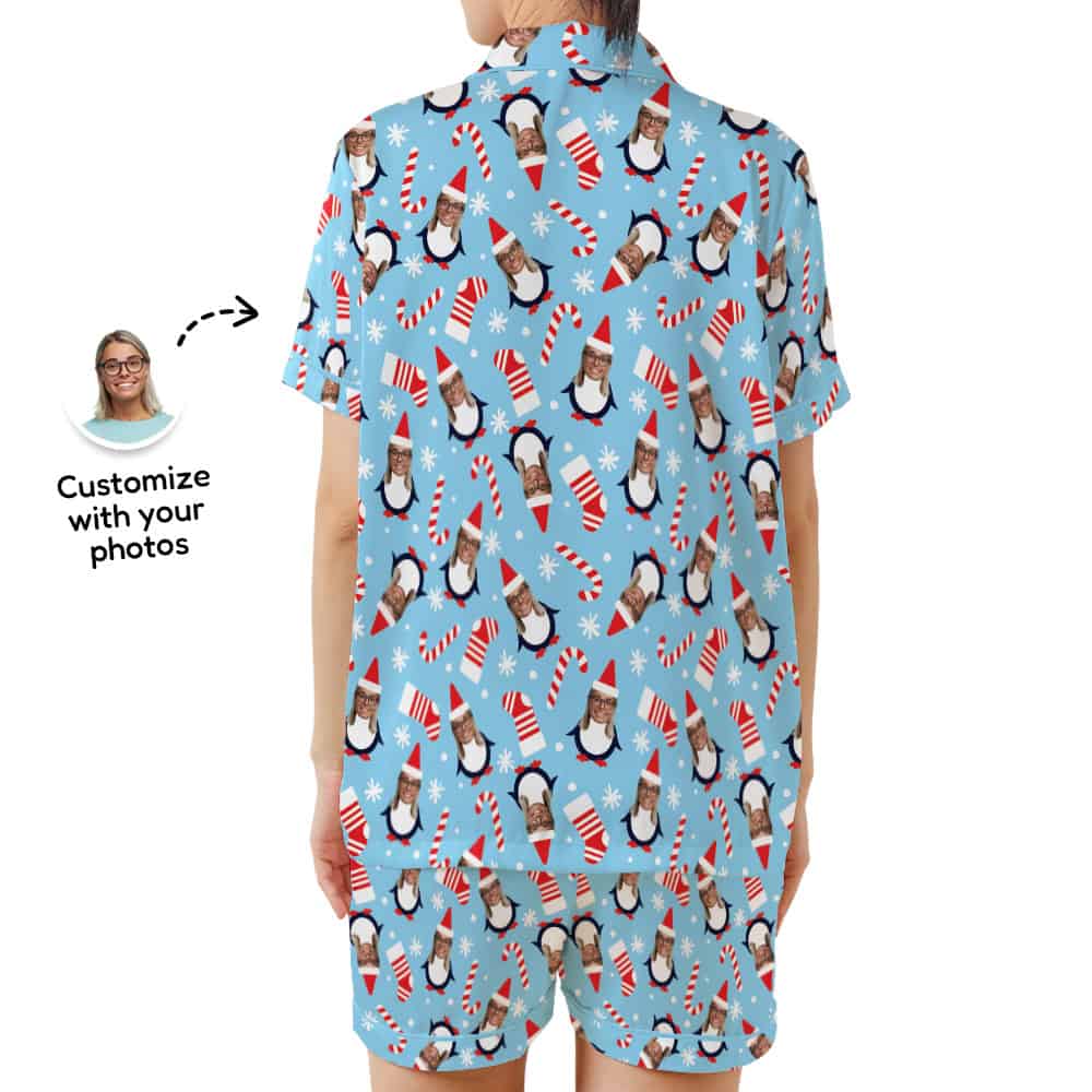 Penguin Short Sleepwear Set back