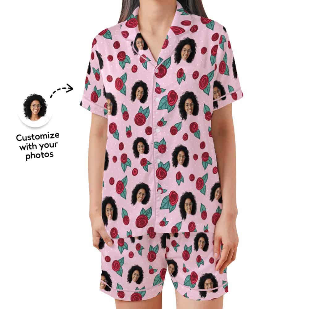 Pink Rose Pajamas