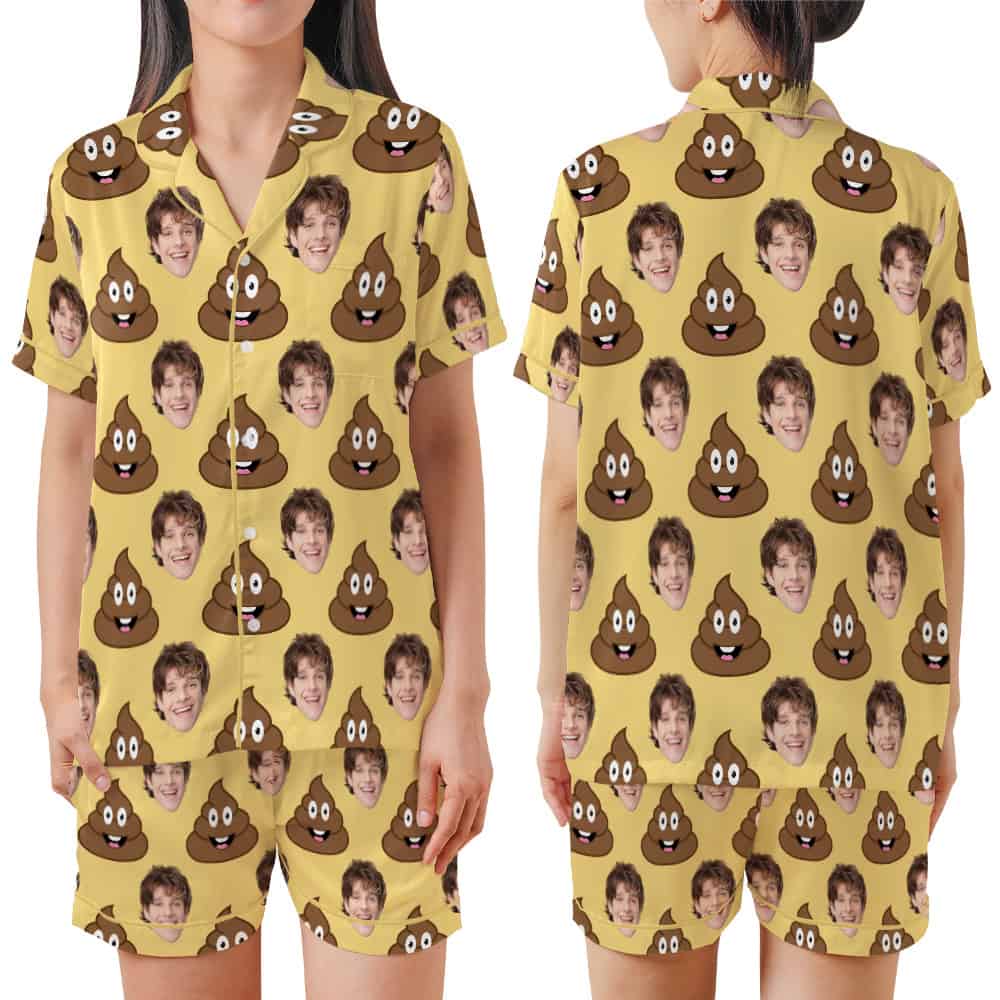 Poop Emoji Pajamas set