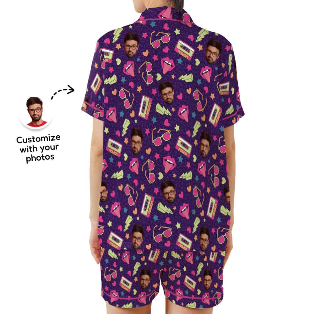 Retro Cassette Pajamas back
