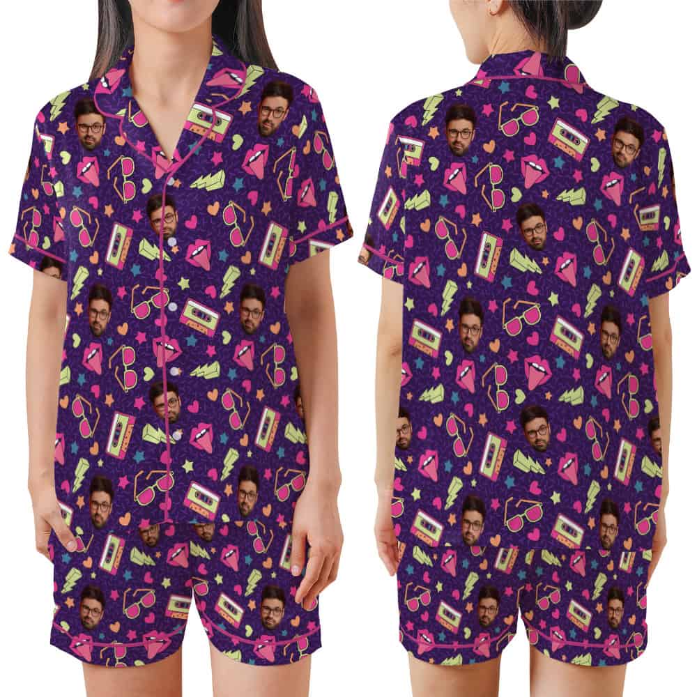 Retro Cassette Pajamas set