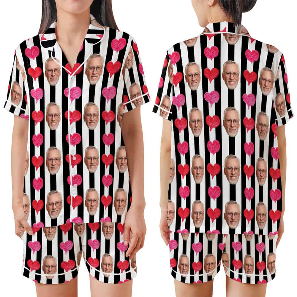 Romantic Heart Pajamas set