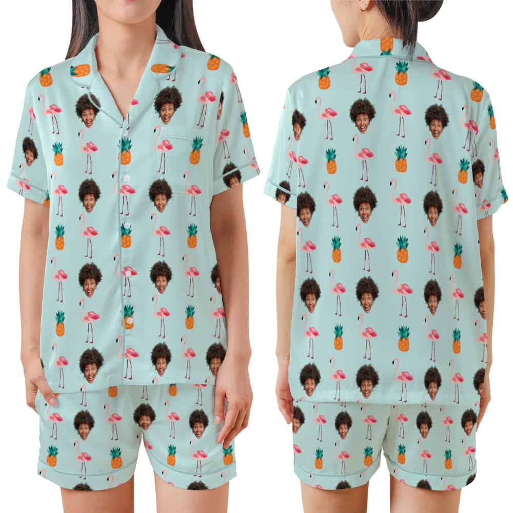 Tropical Flamingo PJs set