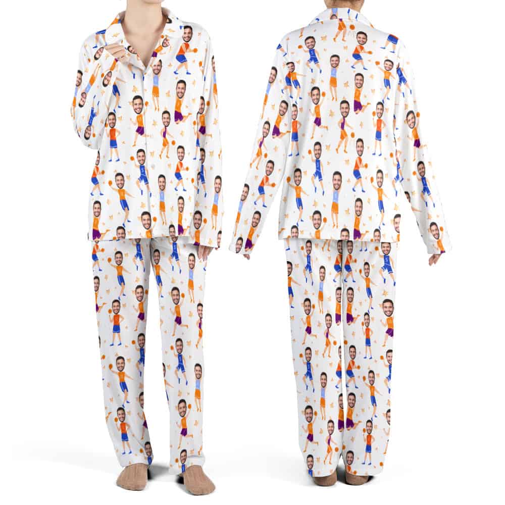 basketball pajamas set