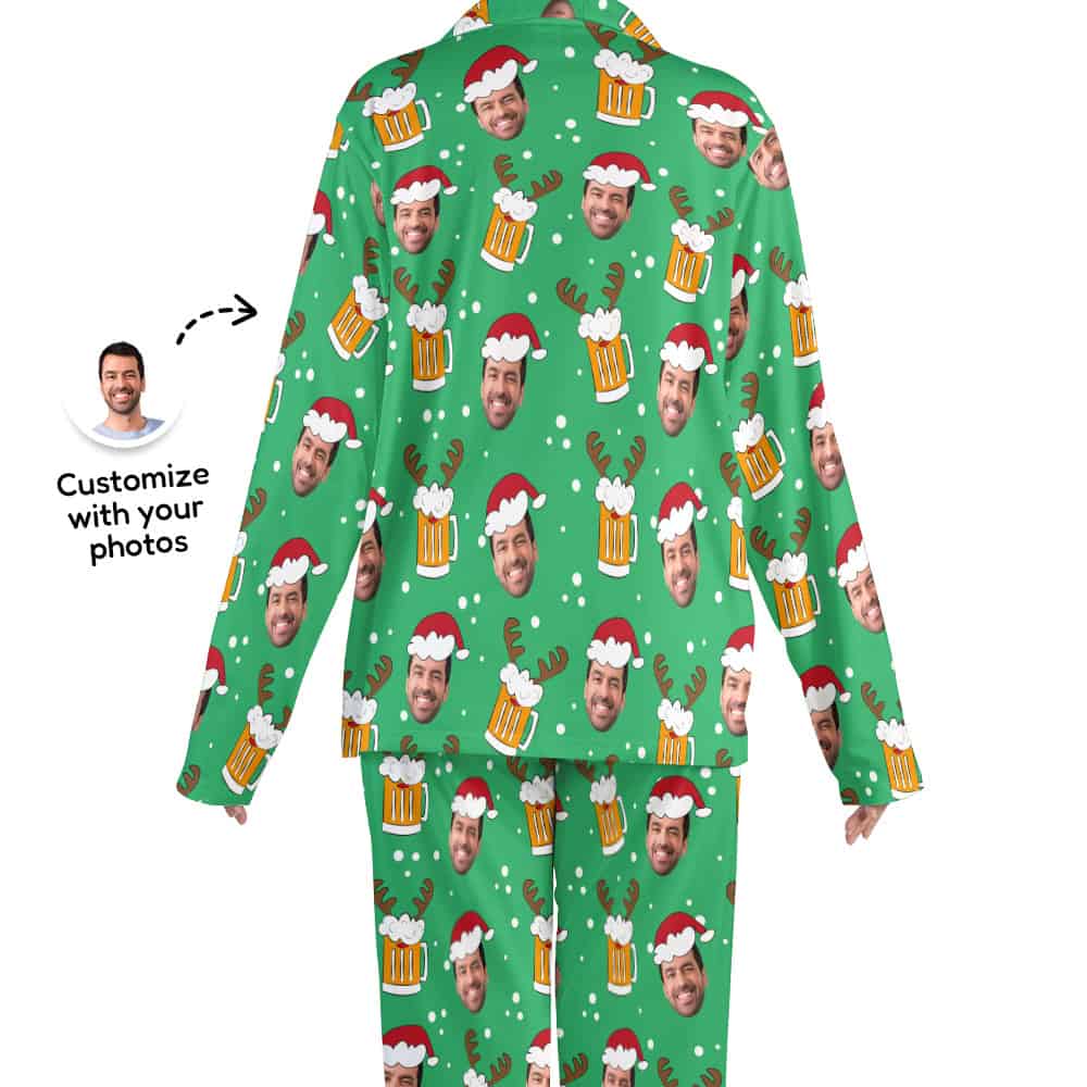 christmas pajamas for adults back