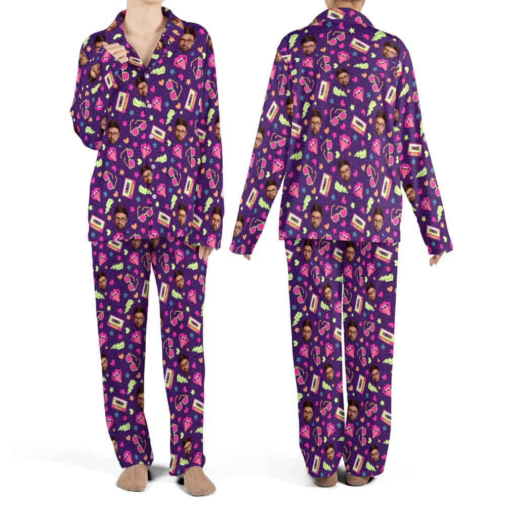 funky pajamas set