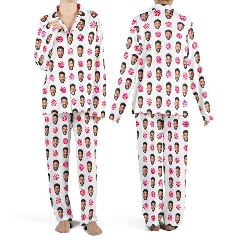 funny mens christmas pajamas set