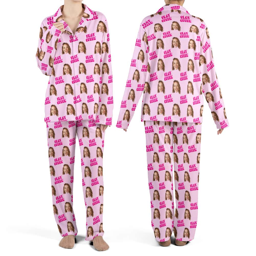 personalized pajamas for women set