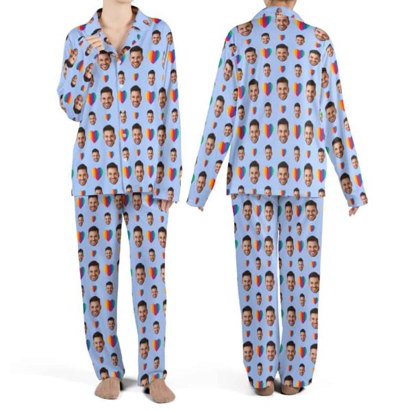 rainbow pajamas set