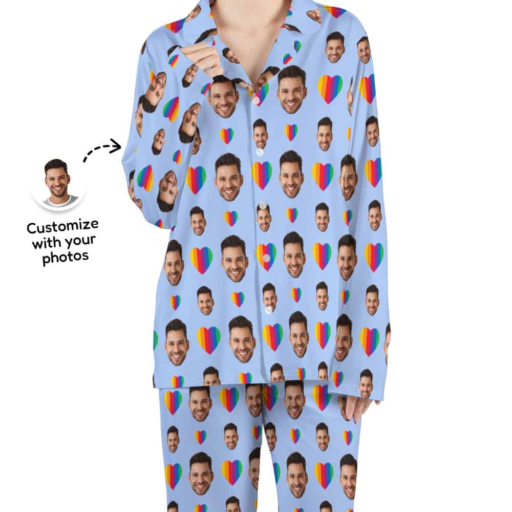 rainbow pajamas