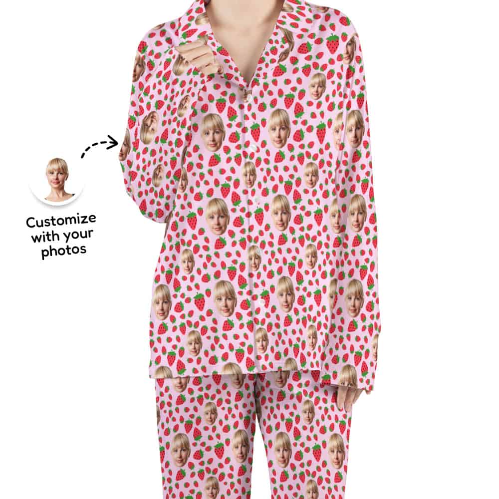 strawberry pajamas