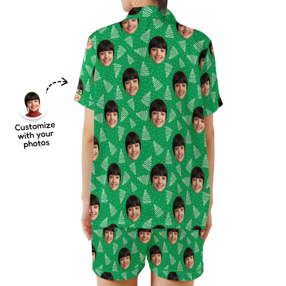 Christmas Tree PJs back