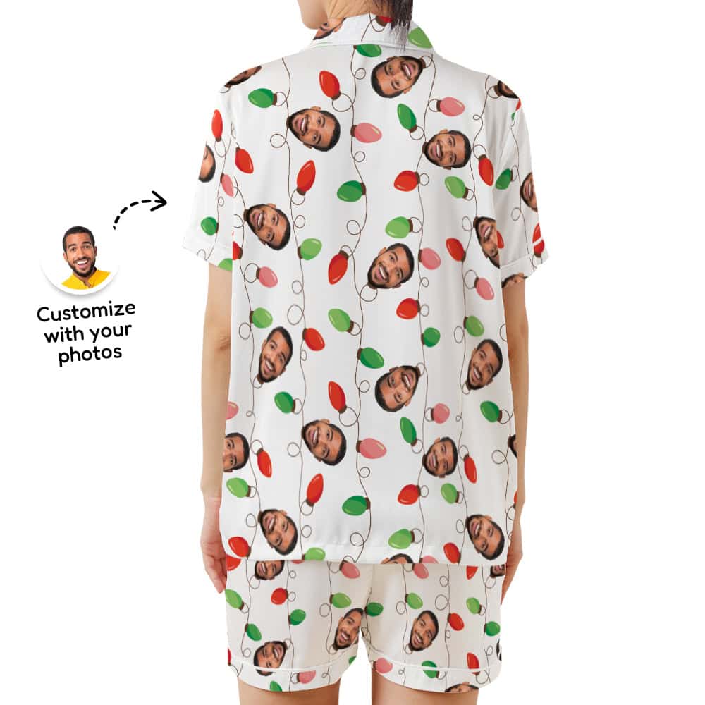 Festive Christmas Pajamas back