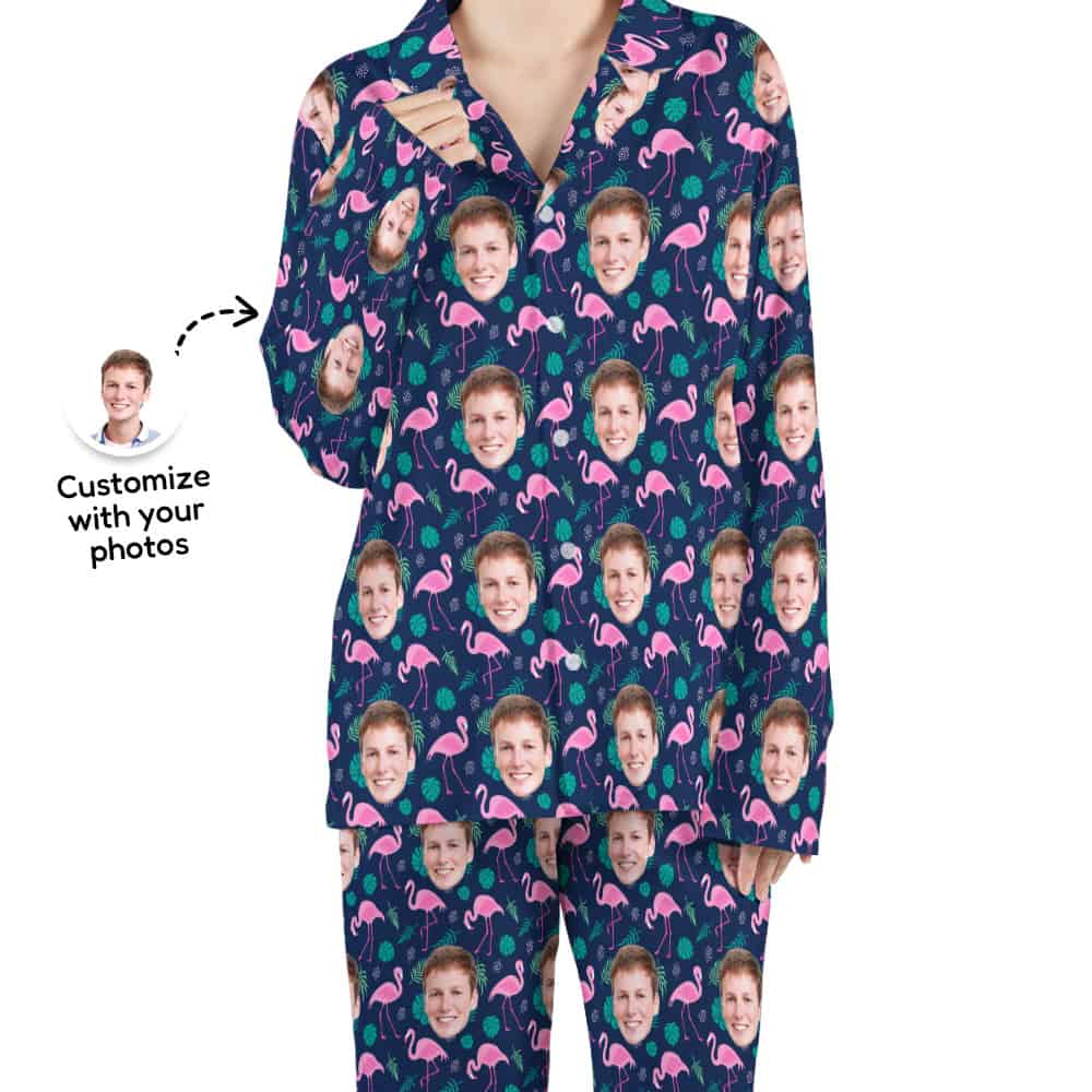 Flamingo Pajamas for Adults