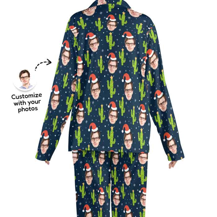 Funny Mens Pajamas back