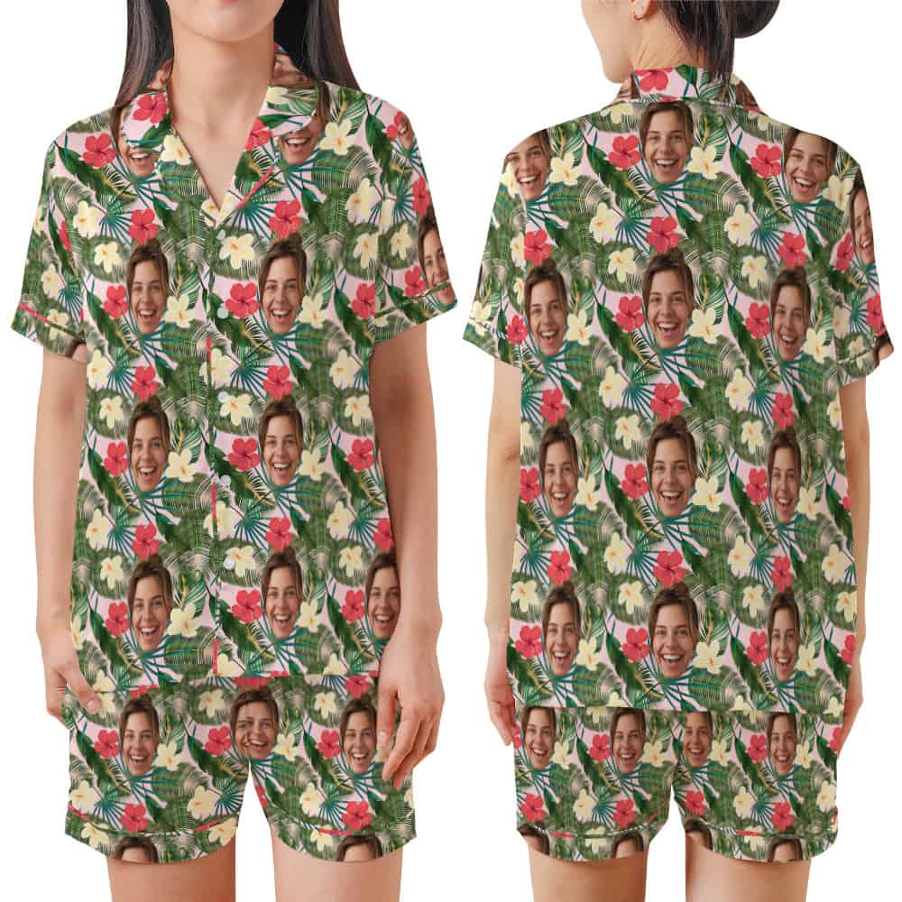Tropical Floral Pajamas set