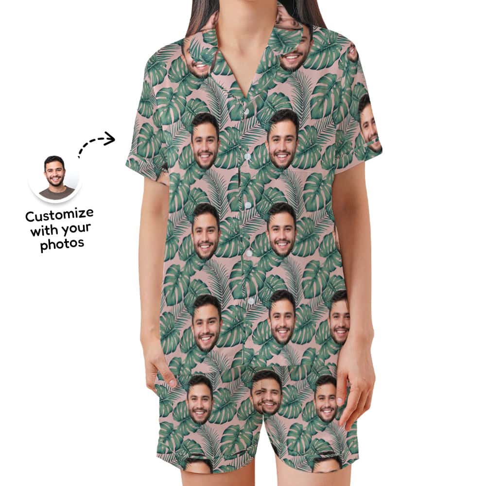Tropical Leaf Pajamas