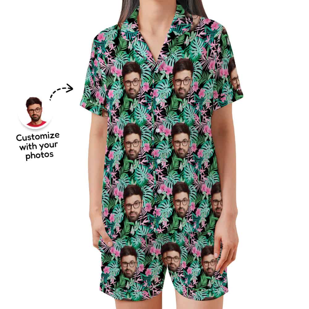 Tropical Neon Pajamas