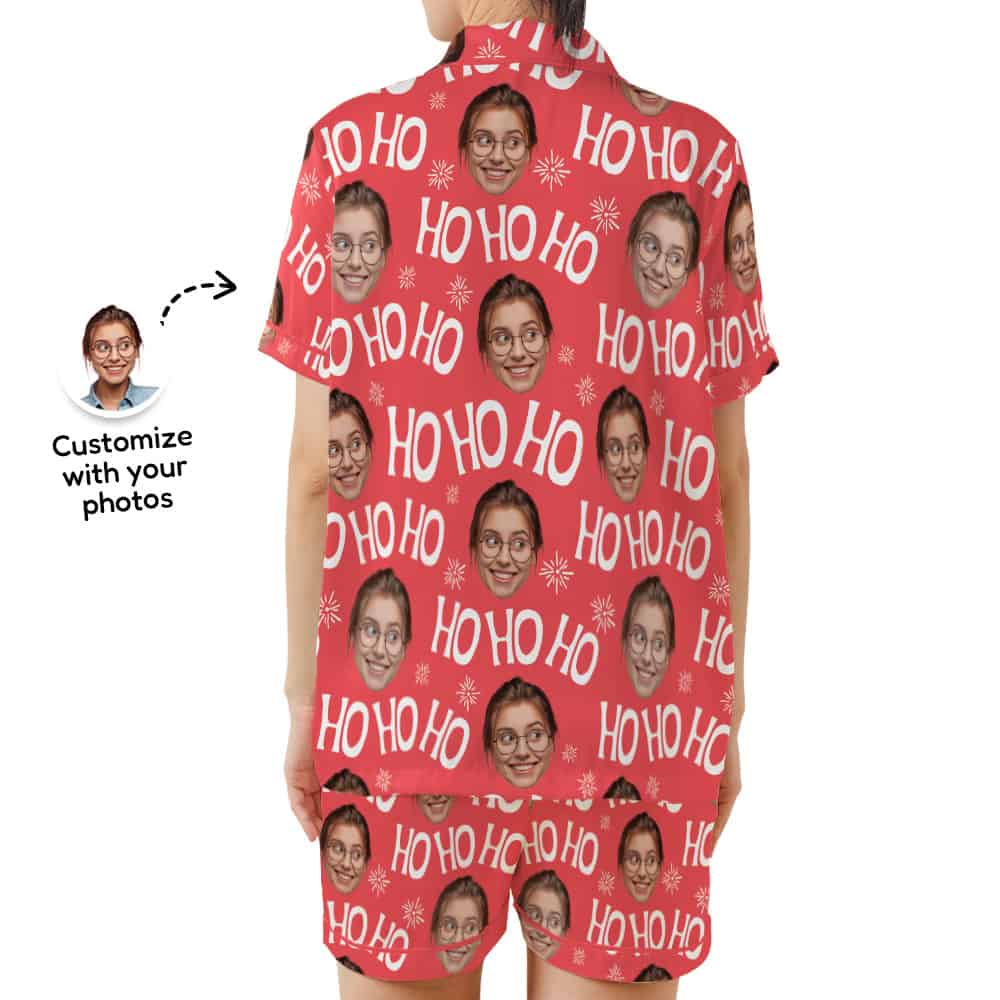 christmas holiday pajamas back