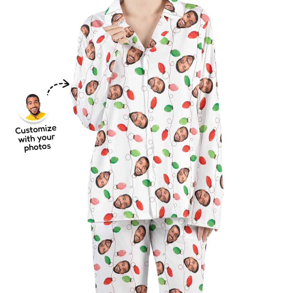 christmas light pajamas
