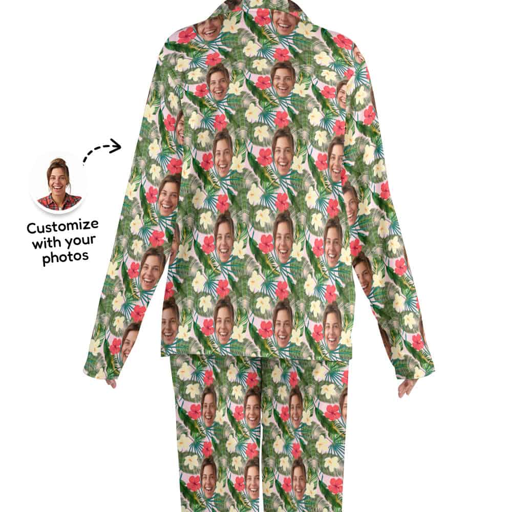 in bloom pajamas back