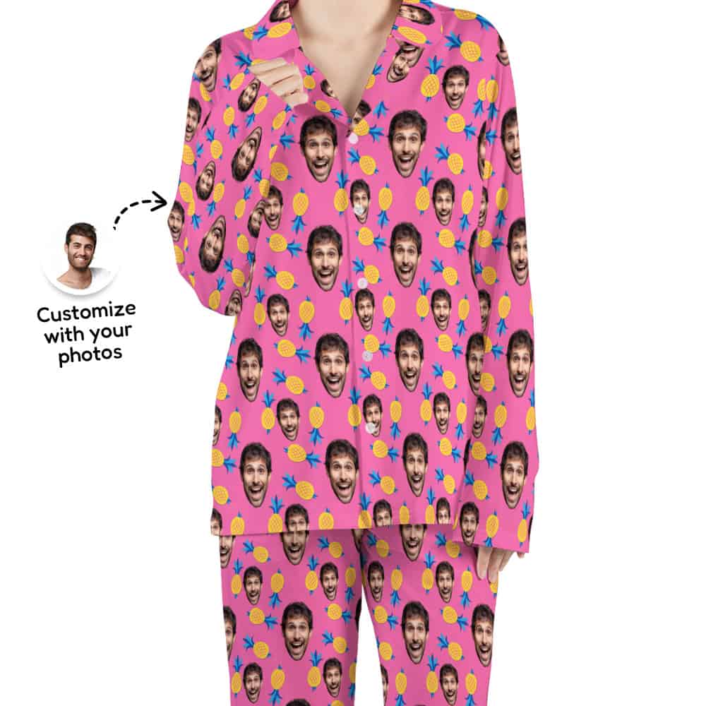 pineapple pajamas set