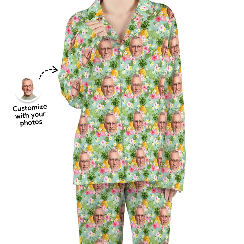 tropical christmas pajamas