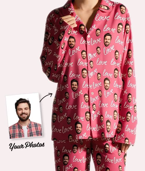 face pajamas with your photos